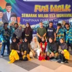 Puncak peringatan Milad Ke-113 Muhammadiyah yang digelar Pimpinan Daerah Muhammadiyah (PDM) Kota Surabaya berlangsung meriah di Lagoon